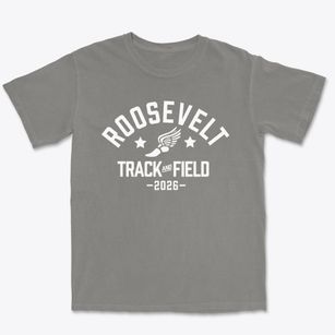 Roosevelt Middle School Track and Field Premium Heavyweight T-shirt