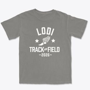 Lodi Area Middle School Track and Field Premium Heavyweight T-shirt