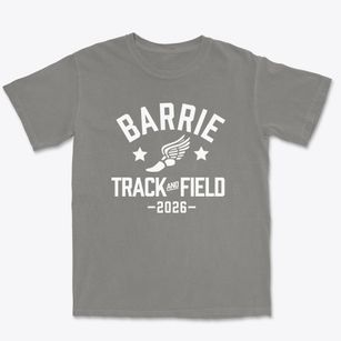 Barrie Elementary School Track and Field Premium Heavyweight T-shirt