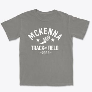 Mckenna School Track and Field Premium Heavyweight T-shirt