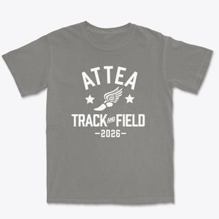 Attea Middle School Track and Field Premium Heavyweight T-shirt