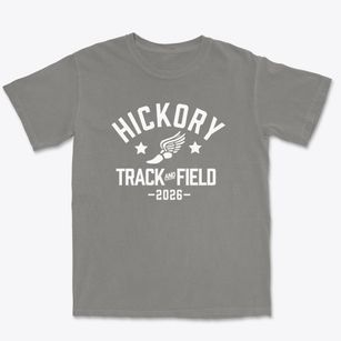 Hickory Center Elementary School Track and Field Premium Heavyweight T-shirt