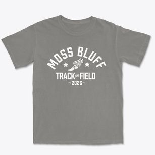 Moss Bluff Middle School Track and Field Premium Heavyweight T-shirt