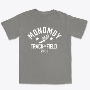 Monomoy Regional Middle School Track and Field Premium Heavyweight T-shirt