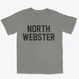 North Webster Indiana Classic Block Premium Heavyweight T-shirt
