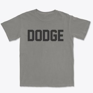 Dodge North Dakota Classic Block Premium Heavyweight T-shirt