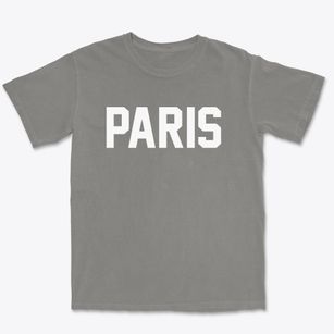 Paris Maine Classic Block Premium Heavyweight T-shirt