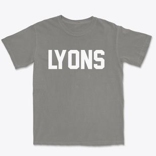 Lyons Ohio Classic Block Premium Heavyweight T-shirt