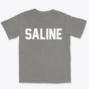 Saline Louisiana Classic Block Premium Heavyweight T-shirt