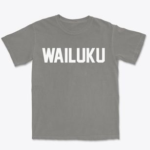 Wailuku Hawaii Classic Block Premium Heavyweight T-shirt