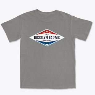 Rosslyn Farms Pennsylvania Diamond Star Premium Heavyweight T-shirt