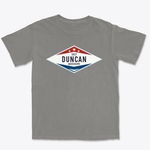 Duncan Mississippi Diamond Star Premium Heavyweight T-shirt