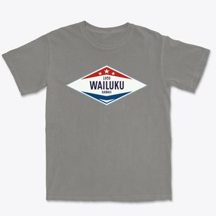 Wailuku Hawaii Diamond Star Premium Heavyweight T-shirt
