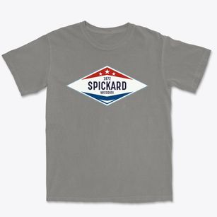 Spickard Missouri Diamond Star Premium Heavyweight T-shirt