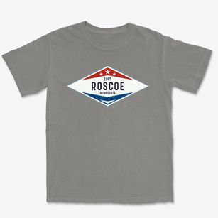 Roscoe Minnesota Diamond Star Premium Heavyweight T-shirt