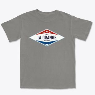 La Grange Kentucky Diamond Star Premium Heavyweight T-shirt