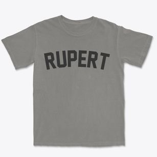 Rupert West Virginia Classic Curve Premium Heavyweight T-shirt