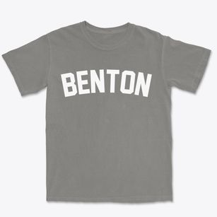 Benton Iowa Classic Curve Premium Heavyweight T-shirt