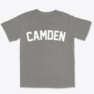 Camden New Jersey Classic Curve Premium Heavyweight T-shirt