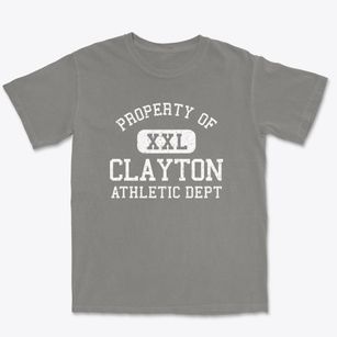 Clayton Iowa Athletic Dept Premium Heavyweight T-shirt