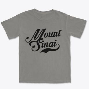 Mount Sinai New York Vintage Team Premium Heavyweight T-shirt
