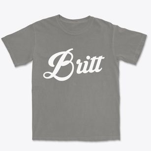 Britt Iowa Vintage Team Premium Heavyweight T-shirt