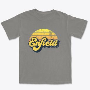 Enfield New Hampshire Sublime Sunset Premium Heavyweight T-shirt