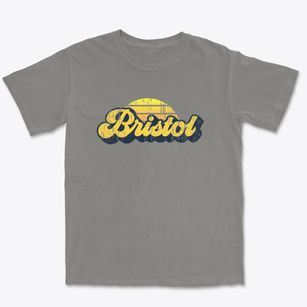 Bristol New Hampshire Sublime Sunset Premium Heavyweight T-shirt