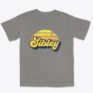 Sibley Louisiana Sublime Sunset Premium Heavyweight T-shirt