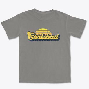 Carlsbad California Sublime Sunset Premium Heavyweight T-shirt