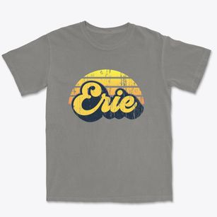 Erie Pennsylvania Sublime Sunset Premium Heavyweight T-shirt