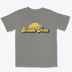 South Fork Missouri Sublime Sunset Premium Heavyweight T-shirt