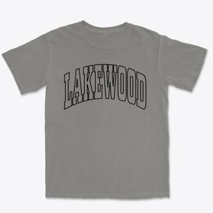 Lakewood California Trendy Block Premium Heavyweight T-shirt