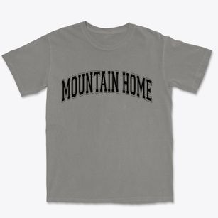 Mountain Home North Carolina Varsity Premium Heavyweight T-shirt