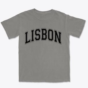 Lisbon New Hampshire Varsity Premium Heavyweight T-shirt