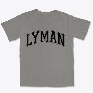 Lyman New Hampshire Varsity Premium Heavyweight T-shirt