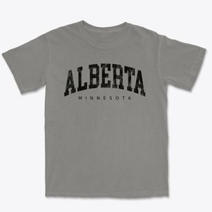 Alberta Minnesota Urban Vibe Premium Heavyweight T-shirt