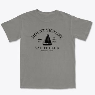 Mount Victory Ohio Yacht Club Premium Heavyweight T-shirt