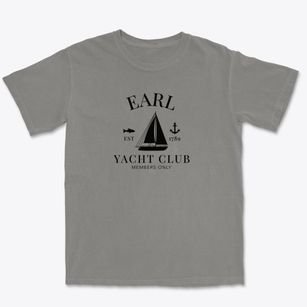 Earl North Carolina Yacht Club Premium Heavyweight T-shirt