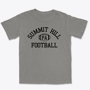 Summit Hill Pennsylvania Football Premium Heavyweight T-shirt