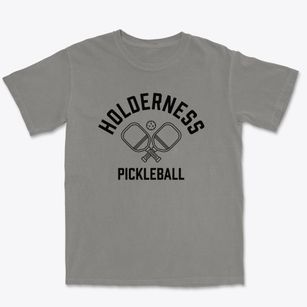 Holderness New Hampshire Pickleball Premium Heavyweight T-shirt