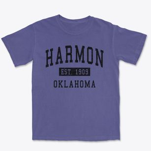 Harmon Oklahoma Classic Established Premium Heavyweight T-shirt