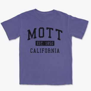 Mott California Classic Established Premium Heavyweight T-shirt