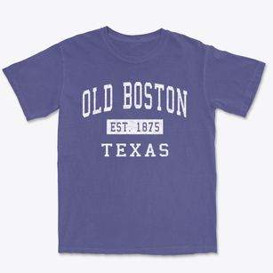 Old Boston Texas Classic Established Premium Heavyweight T-shirt