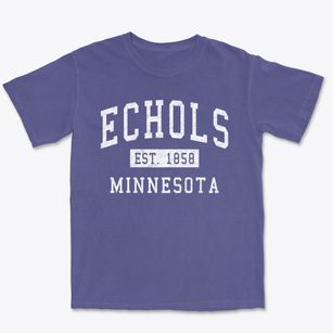 Echols Minnesota Classic Established Premium Heavyweight T-shirt