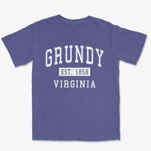 Grundy Virginia Classic Established Premium Heavyweight T-shirt