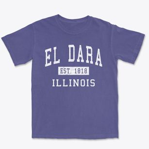 El Dara Illinois Classic Established Premium Heavyweight T-shirt