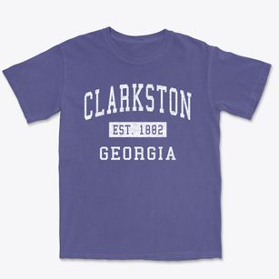 Clarkston Georgia Classic Established Premium Heavyweight T-shirt