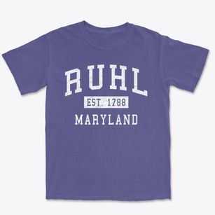 Ruhl Maryland Classic Established Premium Heavyweight T-shirt