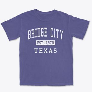 Bridge City Texas Classic Established Premium Heavyweight T-shirt